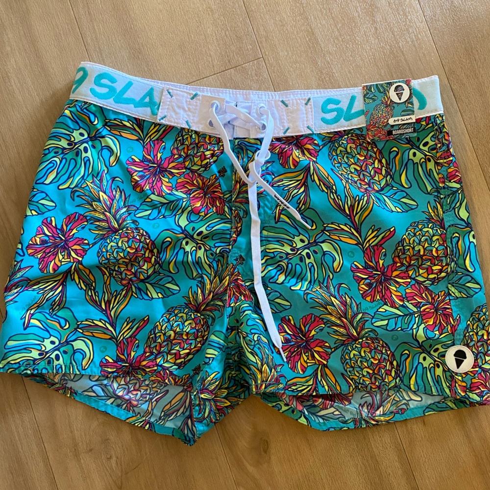 Mens 69 slam board shorts